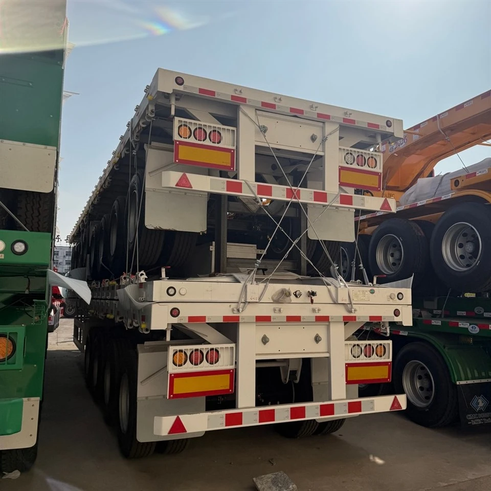 4 Axle Flatbed Container Trailer best